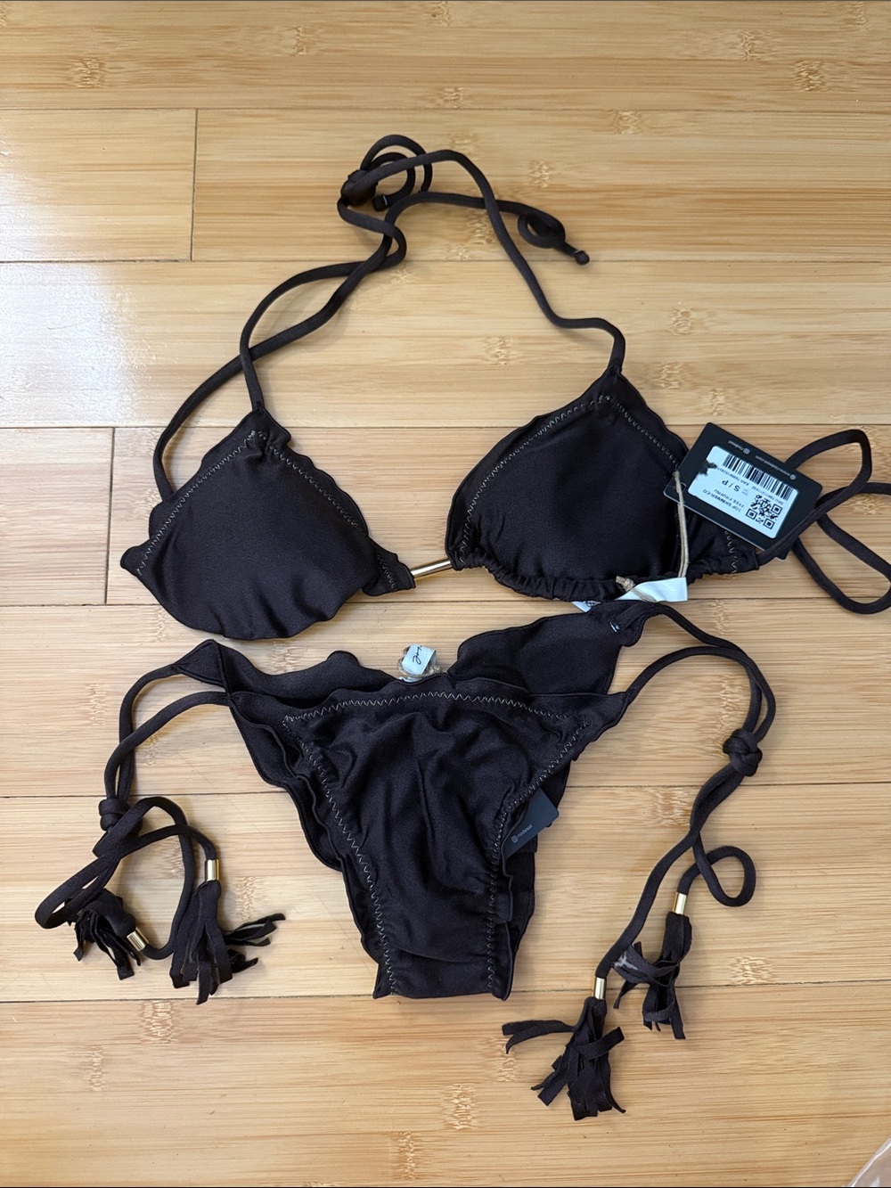 Women’s Chocolage String Bikini Two-Piece Swimsuit